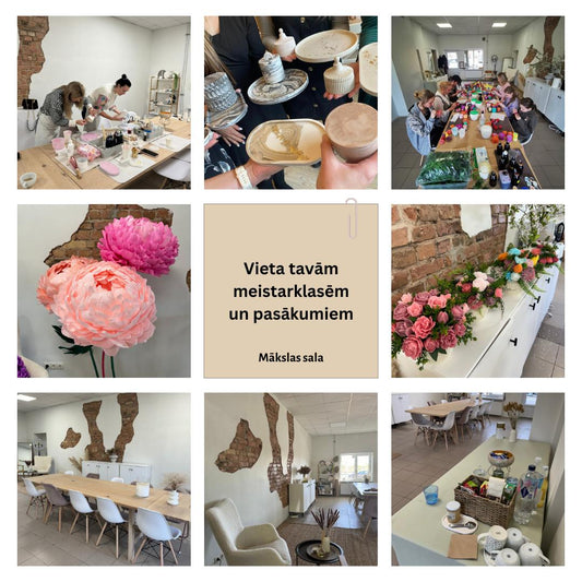 Ideāla Vieta Meistarklasēm un Pasākumiem - Mākslas Sala